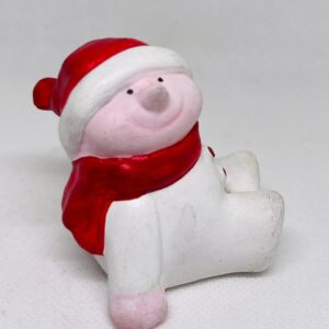 🎄👶 Seated Christmas Baby – Ceramic Festive Decoration -  PS009