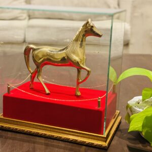 🐎 Traditional Brass Horse Ornament "පිත්තල අශ්වයා