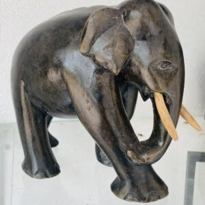 🐘 Wooden Elephant 8"