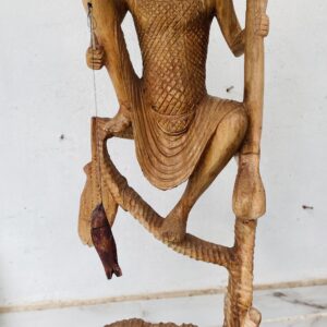 🎣 Wooden Fisherman - 37"