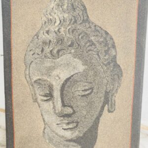 🪷 Sand Buddha Framed Art - 23"x17"