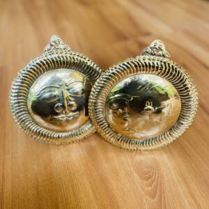 Brass Sun & Moon – 7" (පිත්තල ඉර සහ හද) 🌞🌙 AE0042