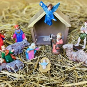 ✨ Christmas Ceramic Crib ✨(නත්තල් ගවලෙන)