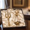 Compact Sri Lankan brass gifts for foreign delegates and international guests